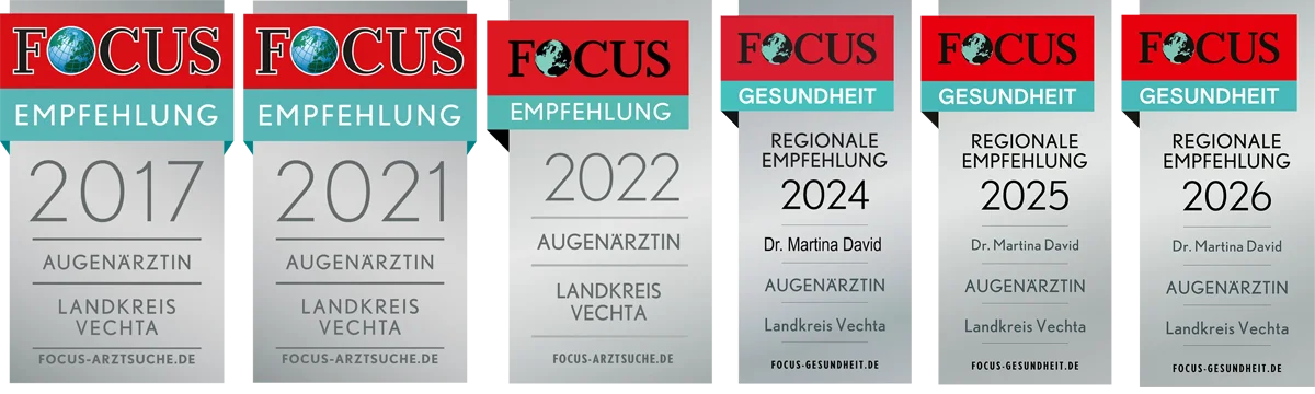 FCGA Regiosiegel Augenärzte im Landkreis Vechta